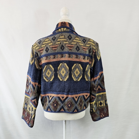 Vintage Dress Barn Western Crop Bolero Jacket size Large - Picture 7 of 9